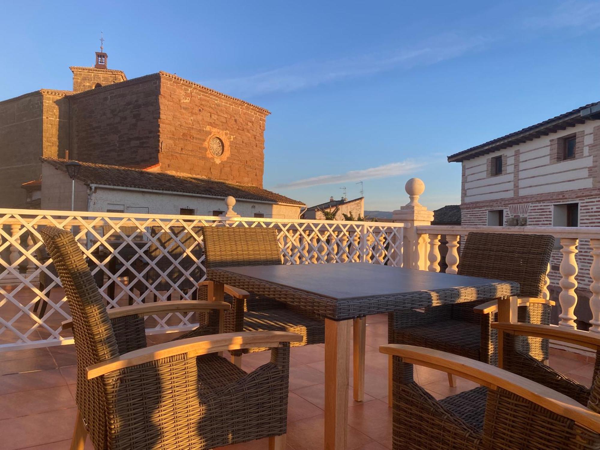 Casa Rural La Plaza Azofra Luaran gambar